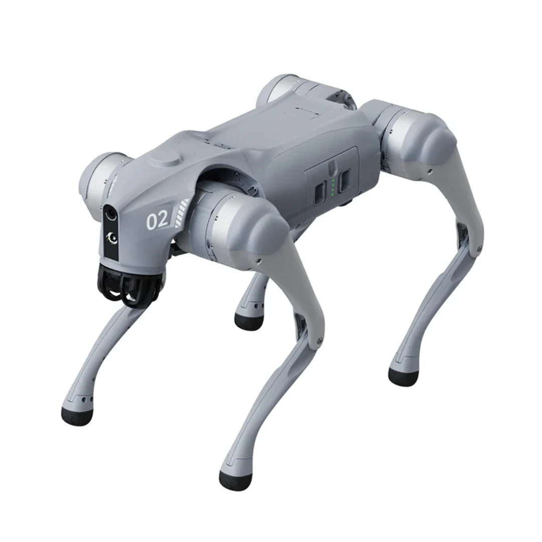 Robo Quadrúpede <br /><strong>com IA Incorporada</strong>