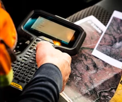 Coletor de dados Trimble TDC6